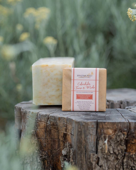 Sapone mani Calendula, Timo e Miele